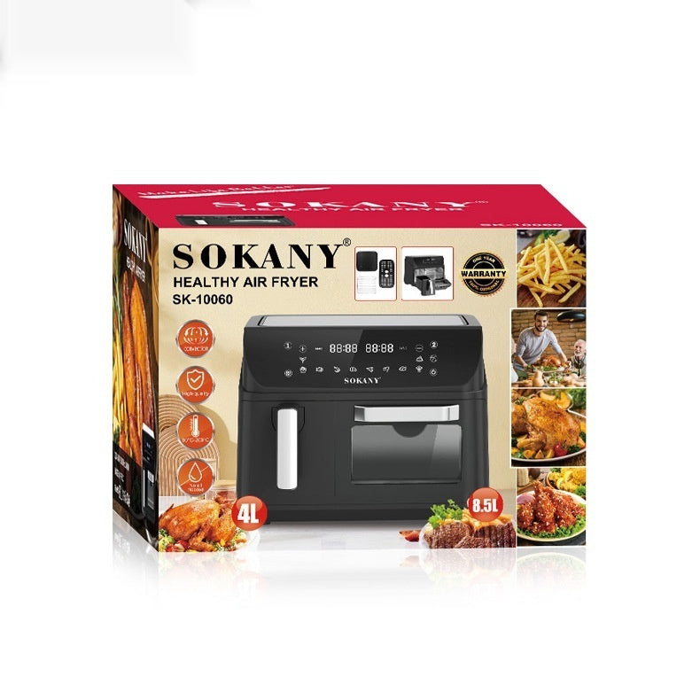 SOKANY AIR FRYER -12.5L - Double Pot