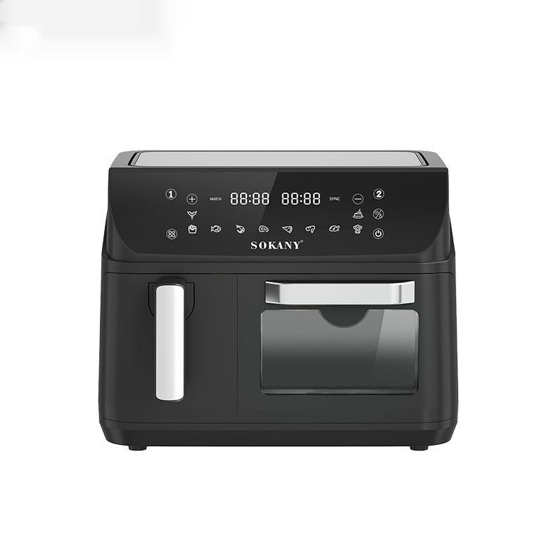 SOKANY AIR FRYER -12.5L - Double Pot